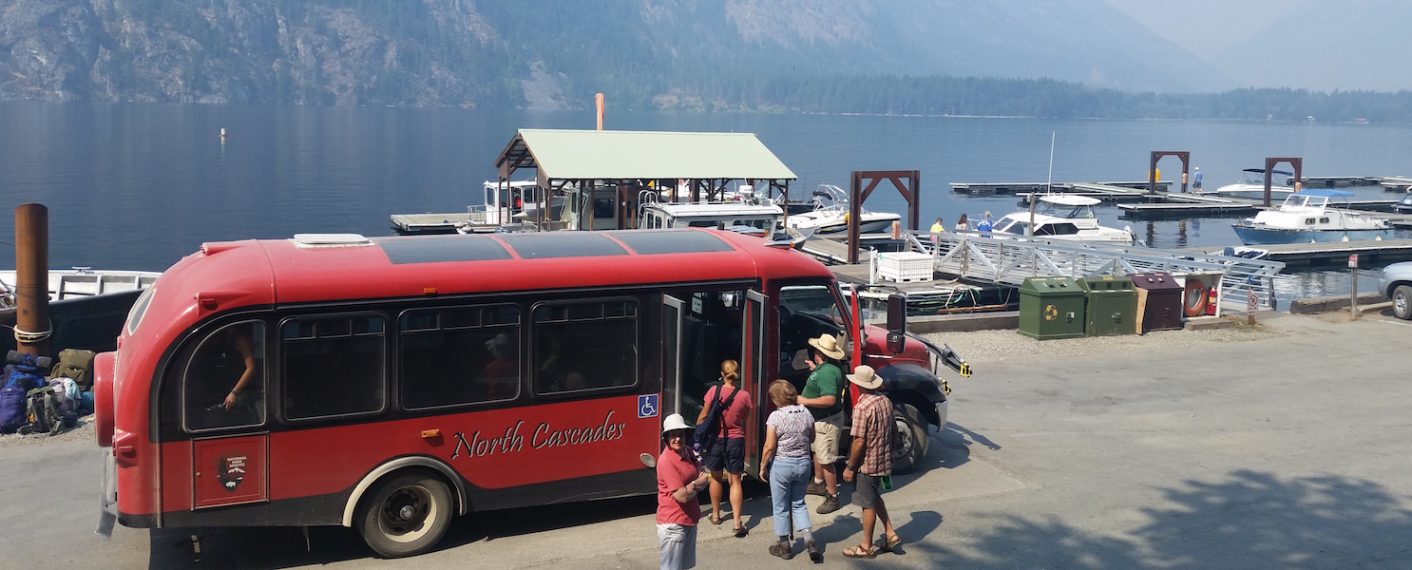 red bus tour stehekin