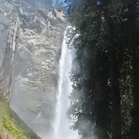 Waterfall Near North Cascades Lodge